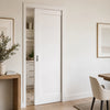 Pattern 10 Style Panel Single Evokit Pocket Door - White Primed