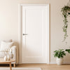 Pattern 10 Style Panel Internal Door - White Primed