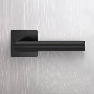 Image: Orlando Door Lever Handle - Matt Black