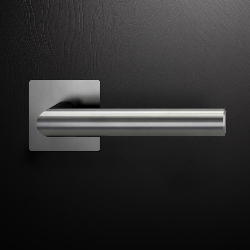 Orlando Door Lever Handle - Satin Stainless Steel