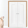 Made to Size Double Interior Prefinished Oak Veneered Frame