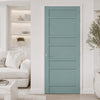 Metropolitan 7 Panel Solid Wood Internal Door UK Made DD6405 - Eco-Urban - Colour Options