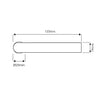 Shelton Door Lever Handle - Polished Stainless Steel