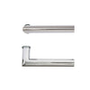 Shelton Door Lever Handle - Polished Stainless Steel
