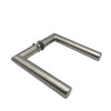 Shelton Door Lever Handle - Satin Stainless Steel