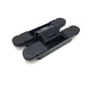 Single Cerberus Strong Matt Black Concealed Hinge - 140x30mm - Not Fire Rated