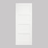 Top Mounted Sliding Track & Door - Coventry White Primed Shaker Door
