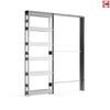 Brixton Black Staffetta Twin Telescopic Pocket Door - Prefinished - Urban Collection