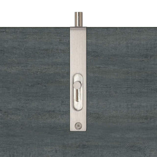 Image: Edison Flush Bolt Satin Nickel Plated - 16x100mm