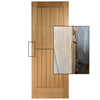 OUTLET - Suffolk Essential Oak Door - Unfinished - 2040x826x40mm