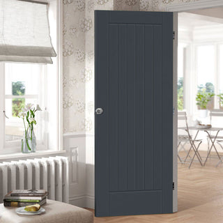 Image: Prefinished Suffolk Flush Door - Choose Your Colour