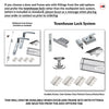 Made to Measure Exterior Bute Front Door - 45mm Thick - Seven Colour Options - Double Glazing