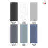 Four Sliding Minimal Wardrobe Doors & Frame Kit - V-Line® Grooved Flush Door V031 - Premium Primed - Six Colour Options