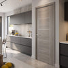 Laminate Vancouver Light Grey Fire Internal Door - 1/2 Hour Fire Rated - Prefinished