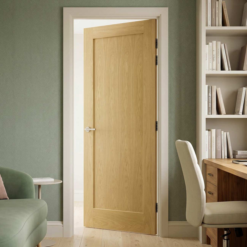 Walden Oak Fire Internal Door - 1/2 Hour Fire Rated - Unfinished