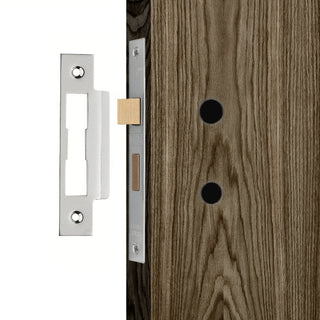 Image: WC Lock For Serrozzetta & Steelworx Handles: Bathroom Lock - 78mm - 4 Finishes