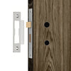 WC Lock For Serrozzetta & Steelworx Handles: Bathroom Lock - 78mm - 4 Finishes