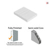J B Kind White Aria Primed Flush Internal Door - 1/2 Hour Fire Rated