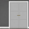 Made to Size Double Interior White Primed Door Lining Frame - For 30 Minute Fire Doors
