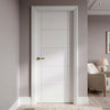 White Fire Internal Door, Vancouver Flush Internal Door - 30 Minute Rated - White Primed