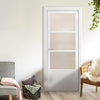 Staten 3 Pane 1 Panel Solid Wood Internal Door UK Made DD6310SG - Frosted Glass - Eco-Urban - Colour Options