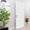 Oslo 7 Panel Solid Wood Internal Door UK Made DD6400 - Eco-Urban - Colour Options