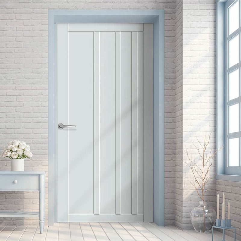 Malmo 4 Panel Solid Wood Internal Door UK Made DD6401 - Eco-Urban - Colour Options