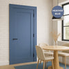 UK Made to Measure - Redford Panel Interior Door - Premium Primed - 7 Colour Options