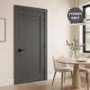 UK Made to Measure - Redford Panel Interior Door - Premium Primed - 7 Colour Options