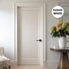 UK Made to Measure - Redford Panel Interior Door - Premium Primed - 7 Colour Options