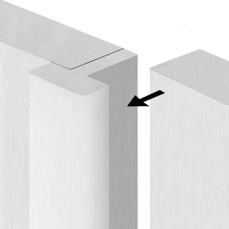 LPD Pairmaker - White Primed - Converts Two Internal Doors to a Pair - To suit 35mm thick internal doors