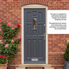 York Meranti Hardwood Wooden Front Door - Fit Your Own Glass
