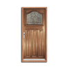 Estate Crown Hardwood External Door and Frame Set with Fittings - Double Glazing, From LPD Joinery