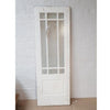 OUTLET - Downham Door - Bevelled Clear Glass - White Primed - Forklift Damage & Dirty