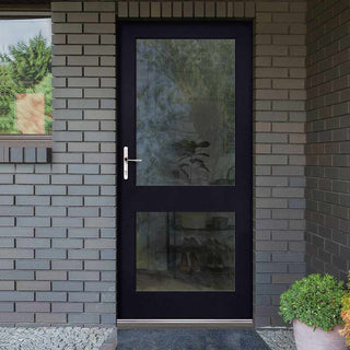 Image: Made to Measure Exterior 2XGG Door - 57mm Thick - Fit Your Own Glass