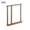 Harrow External Hardwood Door and Frame Set - Frosted Double Glazing, From LPD Joinery