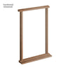 Islington 4 Panel External Hardwood Door and Frame Set - One Unglazed Side Screen, From LPD Joinery