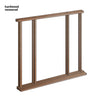 Malton External Hardwood Door and Frame Set - Frosted Double Glazing, From LPD Joinery