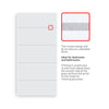 Single Glass Sliding Door - Allanton 8mm Obscure Glass - Obscure Printed Design - Planeo 60 Pro Kit