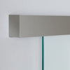 Single Glass Sliding Door - Balerno 8mm Obscure Glass - Obscure Printed Design - Planeo 60 Pro Kit