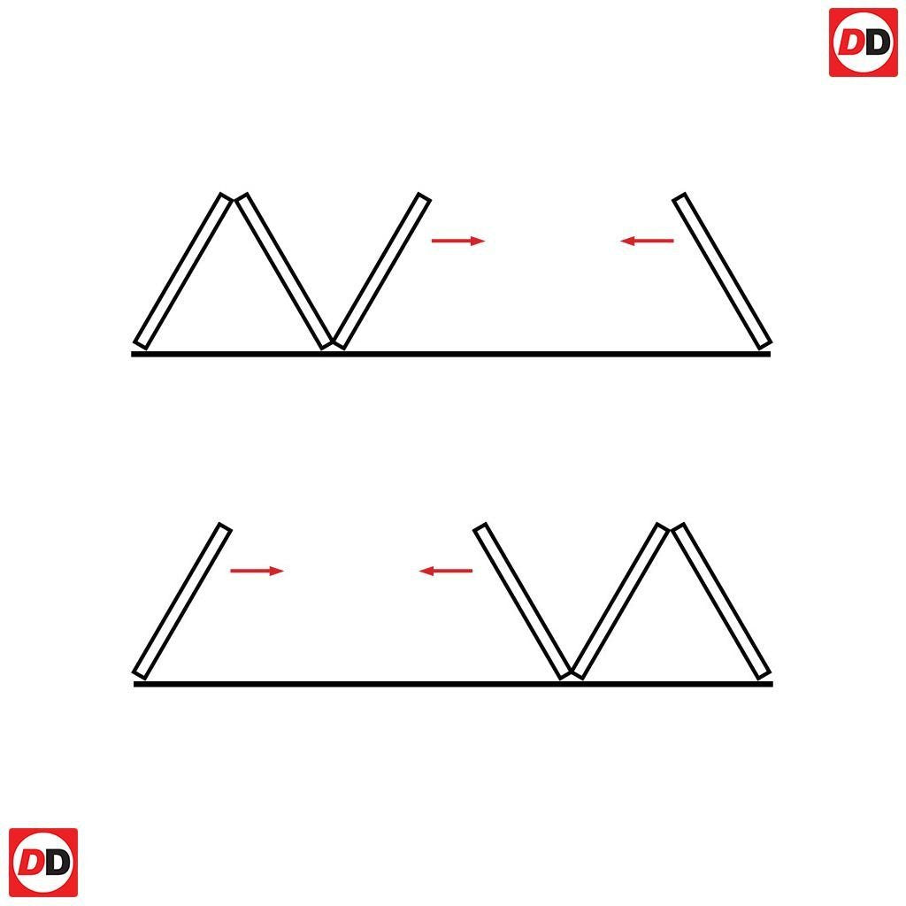 Four Folding Doors & Frame Kit - Greenwich 3+1 - Clear Glass - Black Primed
