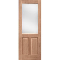 2XG External Hardwood 2P Door - Clear Double Glazing