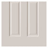 Cadeby 4 Panel Fire Door with Woodgrained Effect is Primed and 1/2 hour Fire Rated
