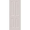 JBK Canterbury 4 Panel Moulded Internal Internal Door - Smooth - White Primed