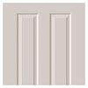 JBK Canterbury 4 Panel White Fire Internal Door - Smooth - 1/2 Hour Fire Rated