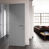 Bespoke Fire Door - Flush American Light Grey Ash Veneer - 30 Minute Fire Rated - Prefinished