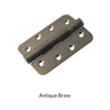 102x76mm Grade 13 Hinge - Radius Corners - Suits Fire Doors - Six Finishes - Single Hinge