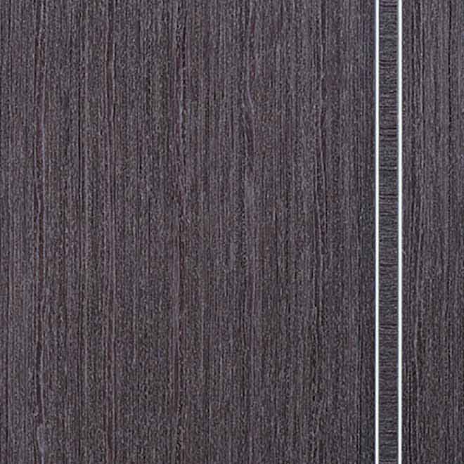 Bespoke Ash Grey Zanzibar Double Frameless Pocket Door Detail - Prefinished