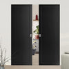 Handmade Eco-Urban® Baltimore 1 Panel Double Absolute Evokit Pocket Door DD6301 - Colour & Size Options