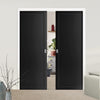 Handmade Eco-Urban® Baltimore 1 Panel Double Evokit Pocket Door DD6301 - Colour & Size Options